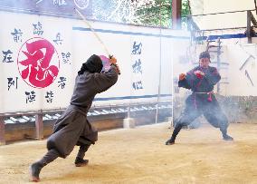 Ninja show in Iga