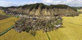 One month after Hokkaido quake