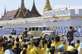 Thai king's coronation ceremony