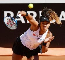 Tennis: Naomi Osaka at Italian Open