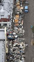 Aftermath of Typhoon Hagibis in Japan