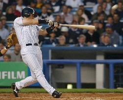 Yankees' Matsui hits two-run homer against Orioles