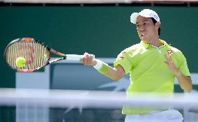 Nishikori falls to Lopez in BNP Paribas Open 4th round