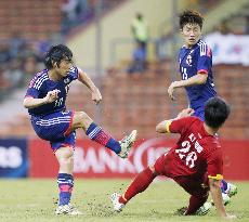 Nakajima double helps Japan edge Vietnam in Rio qualifier