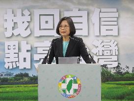 Taiwan's DPP nominates party leader Tsai as presidential candidate
