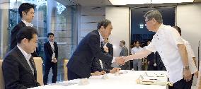 Central, Okinawa gov'ts hold 2nd round of talks