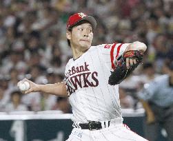 Baseball: Takeda, Imamiya lead Hawks past Marines