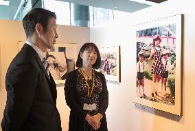 Photo exhibition 40 years after N. Korea's abduction of Japanese girl