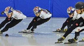 Short track speed skater Choi Min Jeong