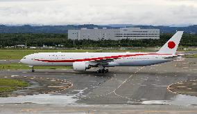 New gov't aircraft arrives in Hokkaido