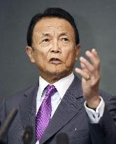 China-Japan finance ministers talks