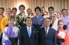 Japan's Takarazuka troupe arrives in Taiwan for 3rd tour