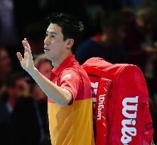 Tennis: Nishikori at ATP Finals
