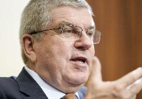 IOC chief Bach in Tokyo