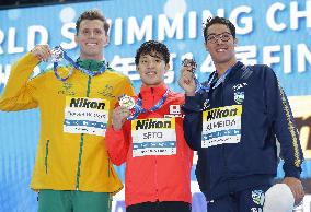 Swimming: Seto wins 4th straight 400 IM title at short-course world c'ships