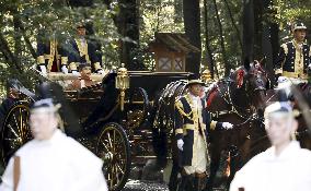 Emperor's visit to Ise Jingu shrine