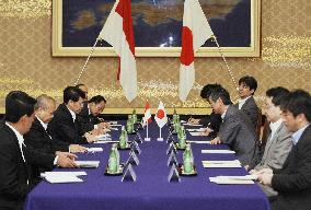 Foreign ministers of Japan, Indonesia hold talks in Tokyo