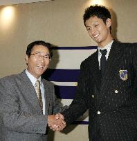 Nippon Ham welcomes fastballer Darvish with open arms