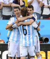 Argentina beat Switzerland 1-0