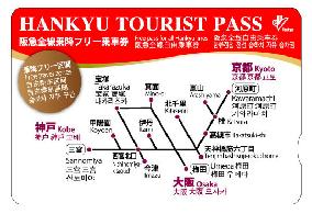 1-day Hankyu Tourist Pass for SE Asian tourists