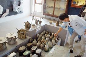 Artifacts from WWII Japanese soldiers on display in Thai museum