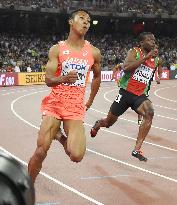 Japanese teenage sprinter Sani Brown advances to 200 meters semis