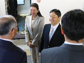 Crown Prince, princess visit Fukushima to observe recovery