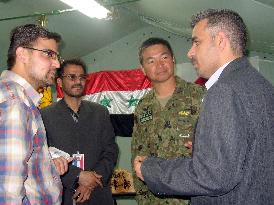 Bansho interviewed by Iraqi media
