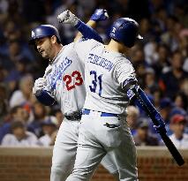 Baseball: Dodgers win Game 2 to even NLCS