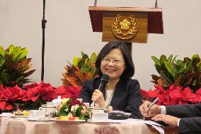 Taiwan President Tsai