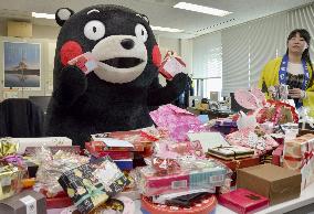 Sales of Kumamon mascot products hit record 128 bil. yen