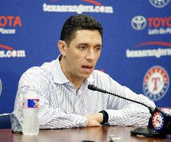 Baseball: Texas Rangers General Manager Daniels