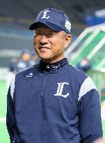 Baseball: Seibu Lions manager Tsuji