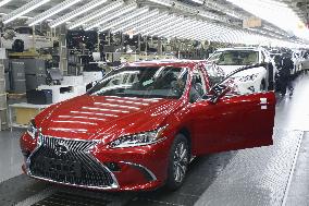 Lexus production in Japan