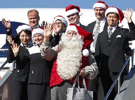 Santa Claus from Finland in Japan