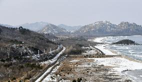 View from Goseong Unification Observatory