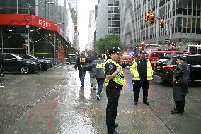Helicopter crash in N.Y. City