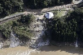 Aftermath of Typhoon Hagibis in Japan