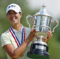 S. Korea's Kim wins U.S. Women's Open