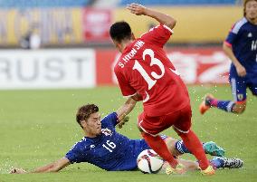 Japan play North Korea in East Asian Cup soccer