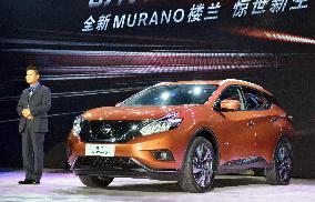Nissan releases new Murano model in China