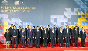 APEC leaders at summit in Manila