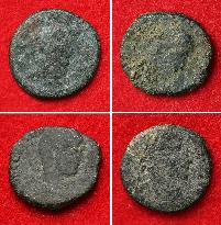 Ancient Roman coins unearthed in castle ruins in Okinawa