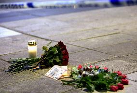 Truck slams into Stockholm store, 4 dead in suspected terror attack