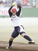 Japan defeated by U.S., 3-game series tied at one apiece