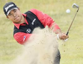 Golf: Matsuyama 3 shots off pace after British Open 1st round