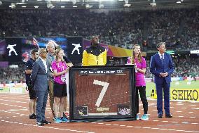 Retirement ceremony of Bolt
