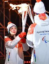 Pyeongchang Paralympic torch