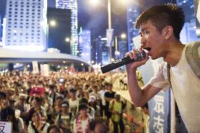 H.K. protest against extradition bill