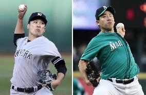 Baseball: Masahiro Tanaka, Yusei Kikuchi